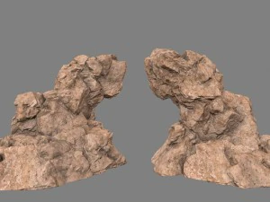 desert rocks 3D Model