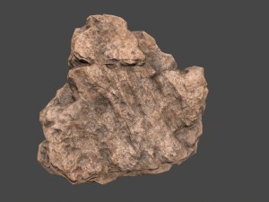 desert rocks 3D 模型
