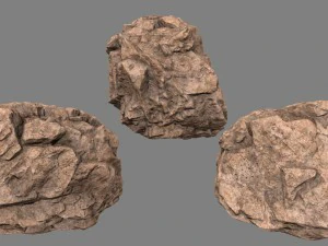desert rocks 3D Model