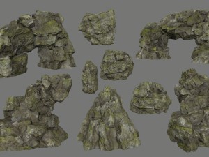 rocks 3D Model