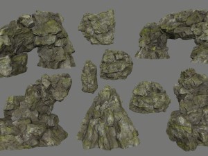 rocks 3D Model