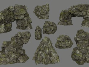 rocks 3D Model