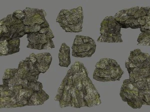 rocks 3D Model