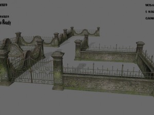 wall set 3D Model