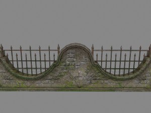 wall set 3D Модель