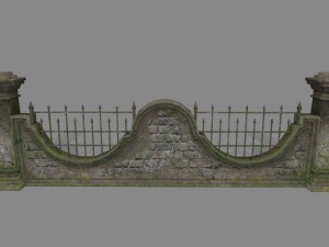 wall set 3D Модель