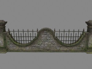 wall set 3D Модель