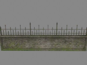 wall set 3D Модель