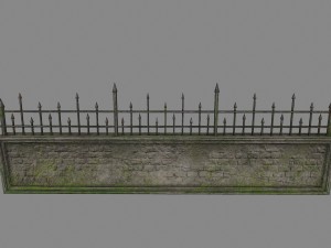 wall set 3D Модель