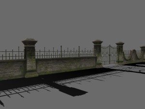 wall set 3D Модель