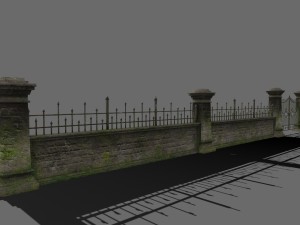 wall set 3D Модель