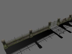 wall set 3D Модель