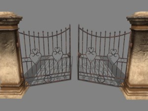 wall set 3D मॉडल