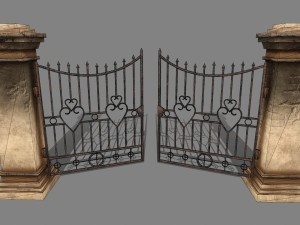 wall set 3D मॉडल