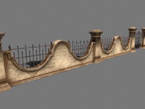 wall set 3D मॉडल