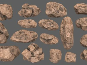 rocks 3D Model