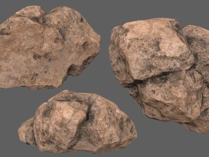 rocks 3D Model