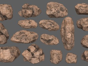 rocks 3D Model