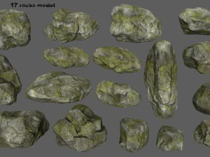 rocks 3D Model