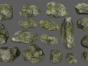rocks 3D 모델