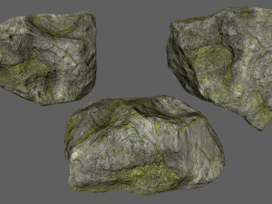 rocks 3D 모델