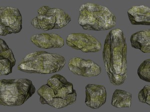 rocks 3D 모델