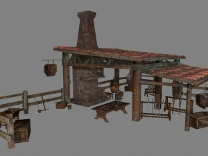blacksmith 3D Model
