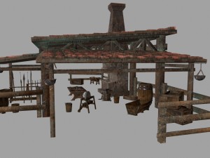 blacksmith 3D Model