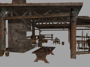 blacksmith 3D Model