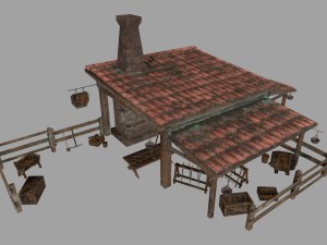 blacksmith 3D Model
