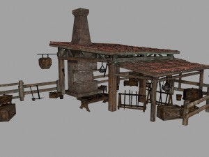 blacksmith 3D Model