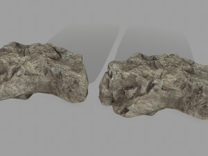rocks set 3D मॉडल