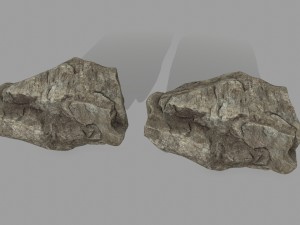 rocks set 3D मॉडल