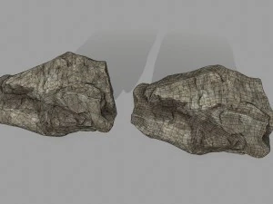 rocks set 3D Model