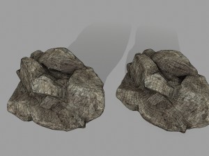rocks set 3D मॉडल