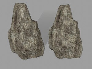 rocks set 3D मॉडल