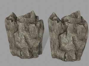 rocks set 3D मॉडल
