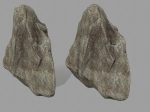 rocks set 3D मॉडल