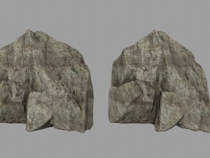 rocks set 3D मॉडल