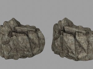 rocks set 3D मॉडल