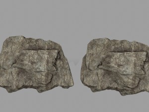 rocks set 3D मॉडल