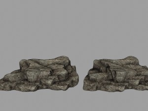 rocks set 3D मॉडल
