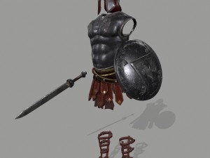 worrior armor 3D Model
