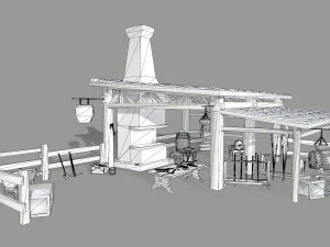 middeleeuws 3D Model