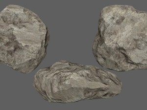 rocks set Modelo 3D