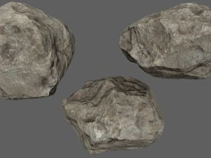 rocks set Modelo 3D