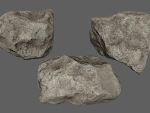 rocks set Modelo 3D