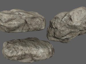 rocks set Modelo 3D