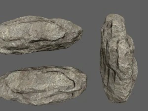 चट्टानें सेट 3D मॉडल