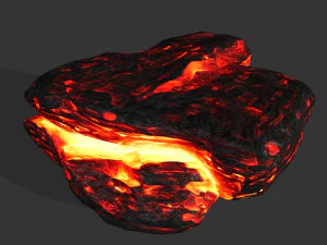 lava rocks 3D Model
